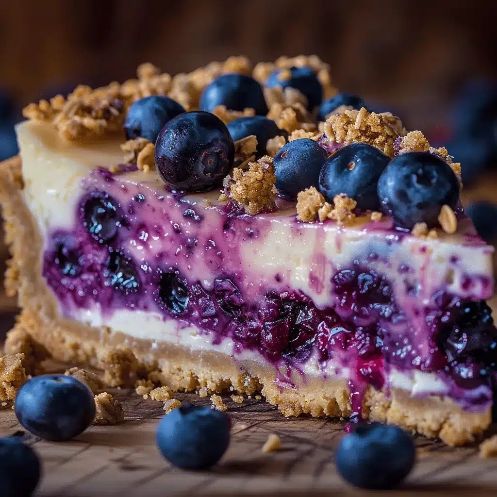 blueberry-crumble-cheesecake-preparation