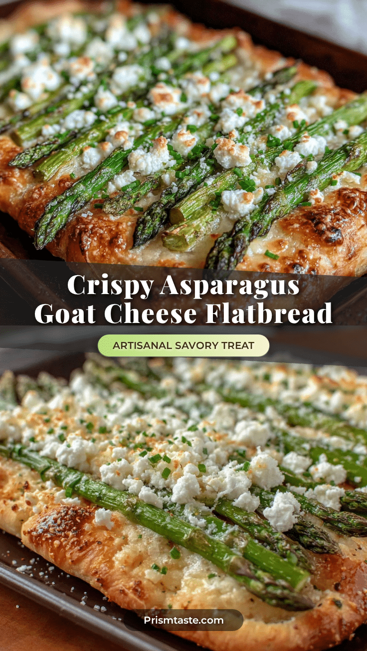 asparagus goat cheese flatbread recipe