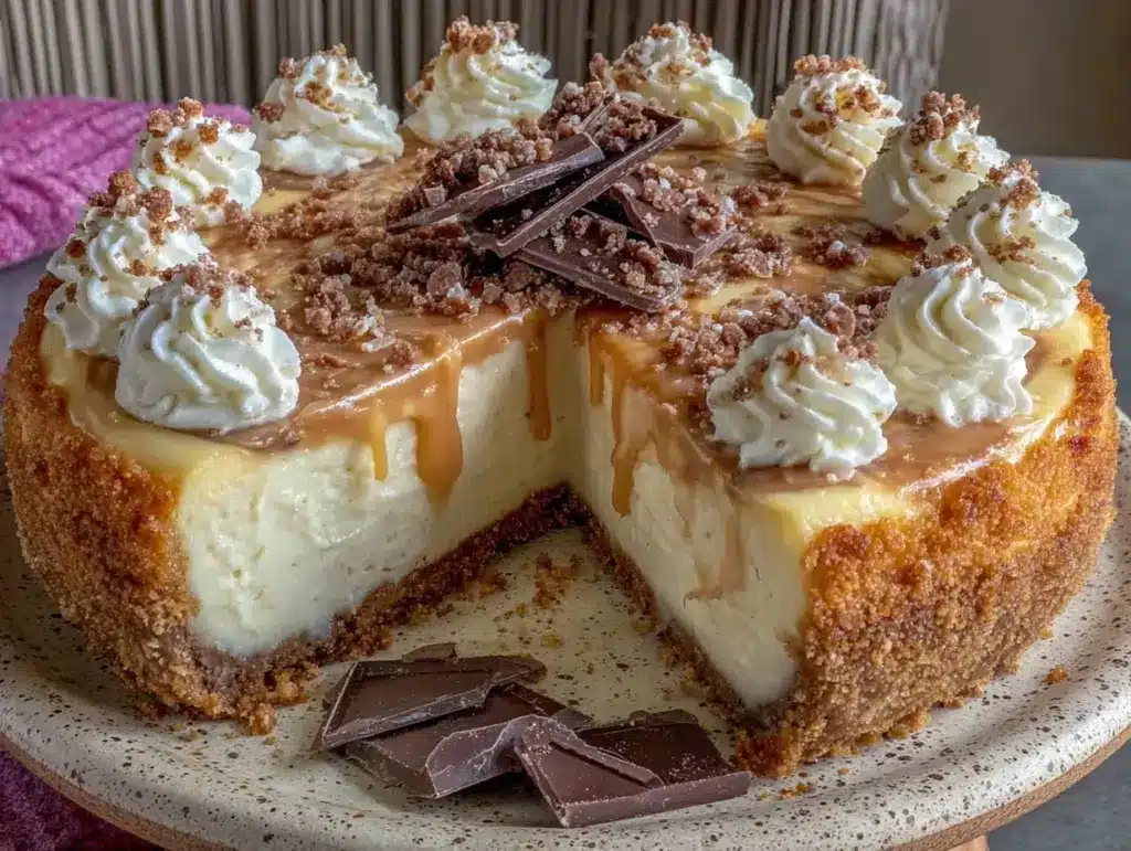 Baileys Irish Cream Cheesecake - featured image