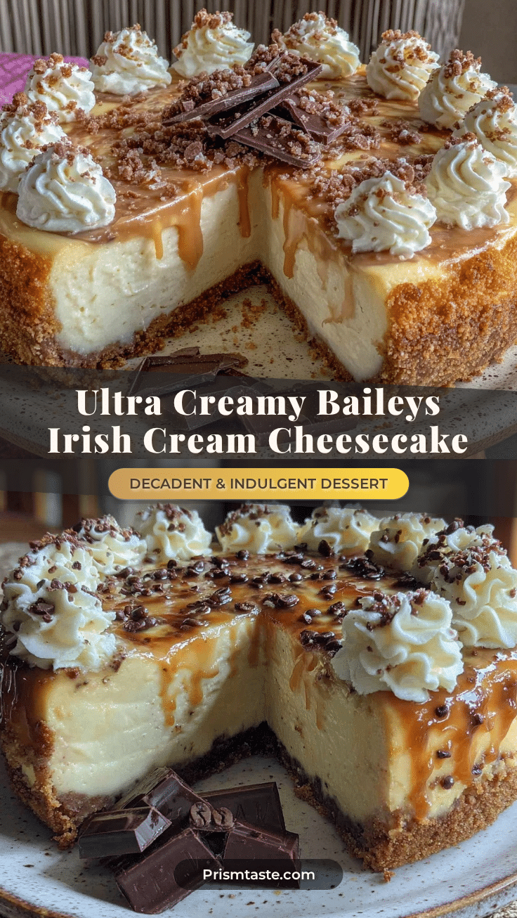 Baileys Irish Cream Cheesecake recipe