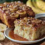 bananas foster bread pudding - featured image