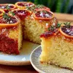 blood orange olive oil cake - featured image