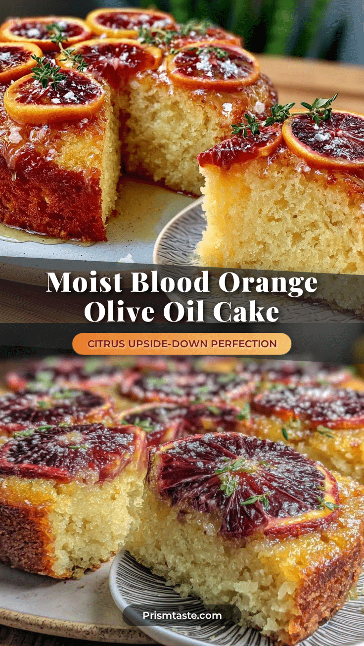 blood orange olive oil cake recipe