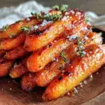 brown butter honey roasted carrots - featured image