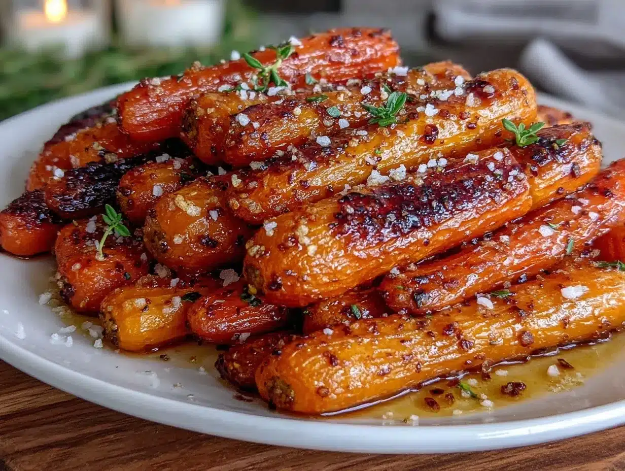 brown butter honey roasted carrots preparation steps