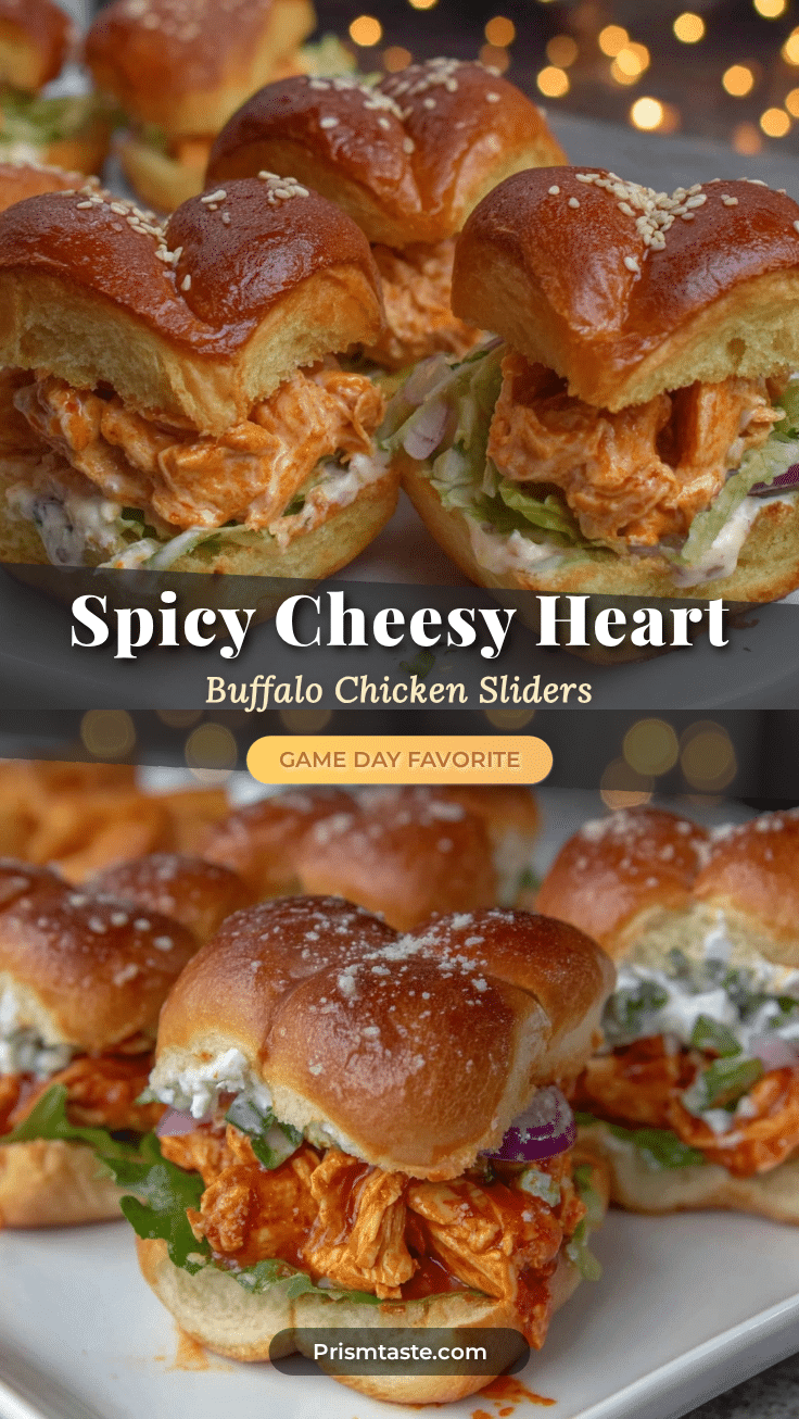 Buffalo Chicken Sliders recipe