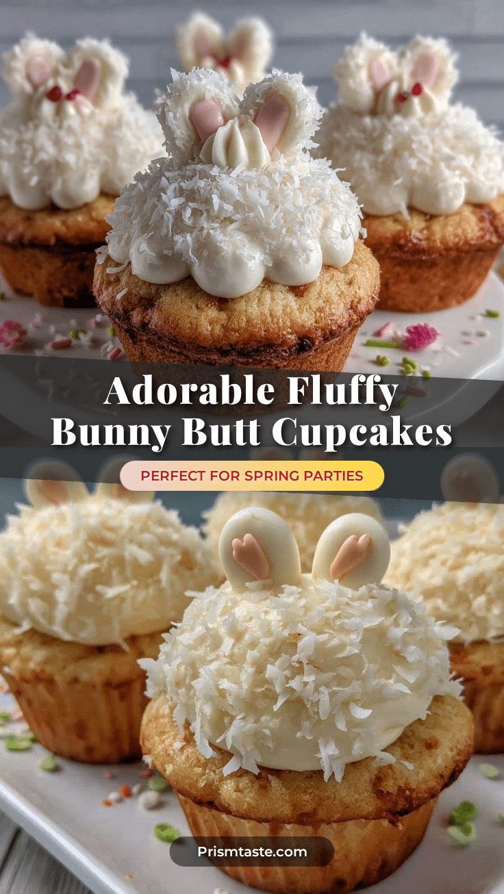 Bunny Butt Cupcakes recipe