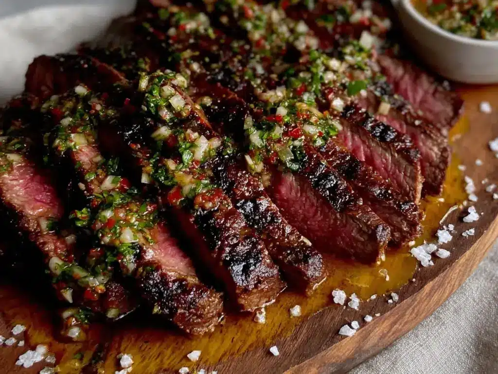 Carne Asada with Chimichurri Sauce - featured image