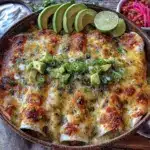chicken enchiladas verde - featured image