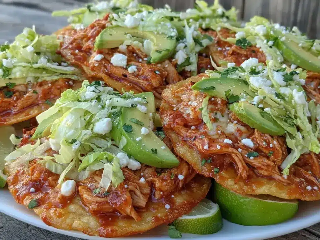 Chicken Tinga Tostadas - featured image