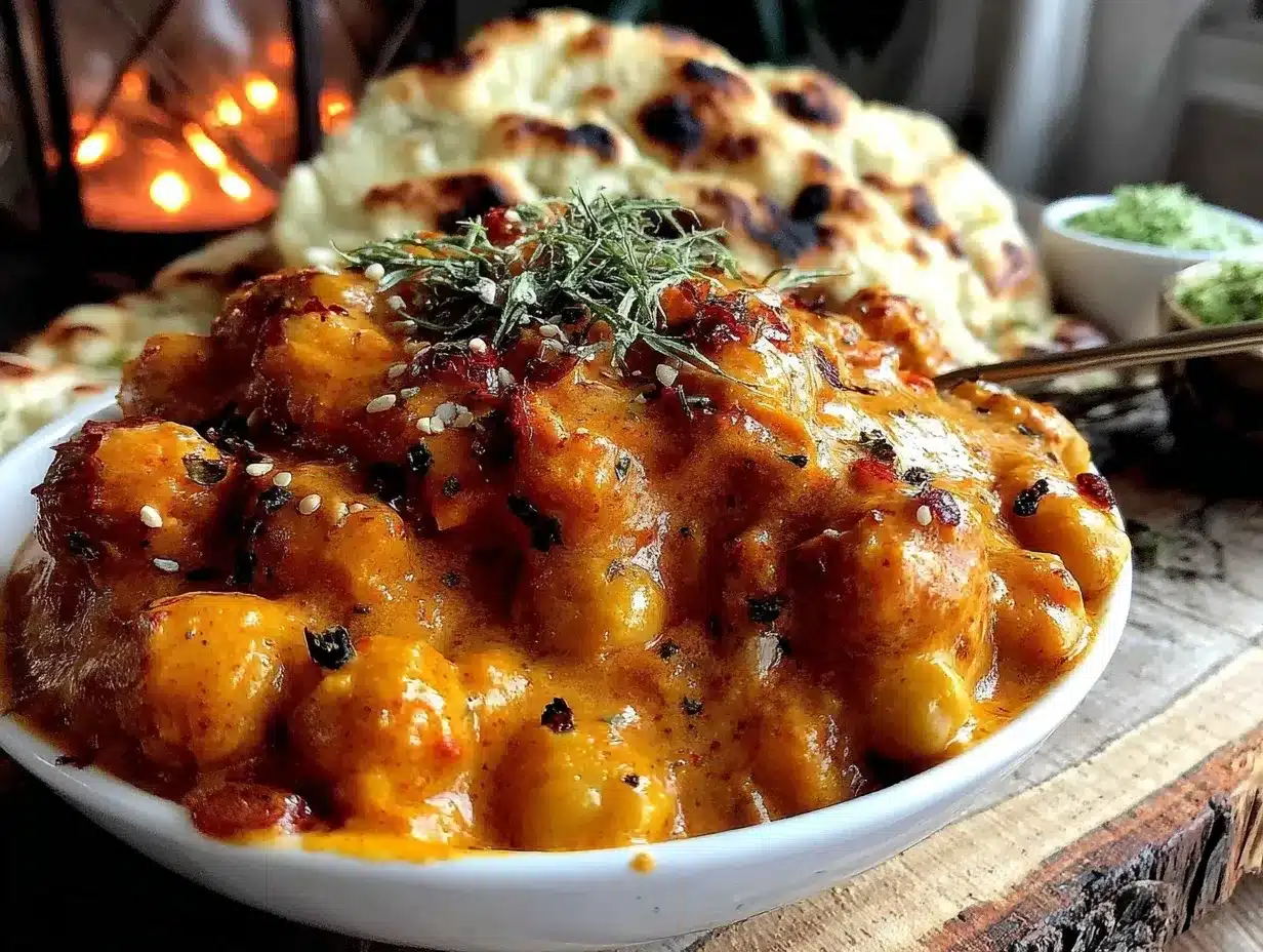 creamy chickpea tikka masala preparation steps