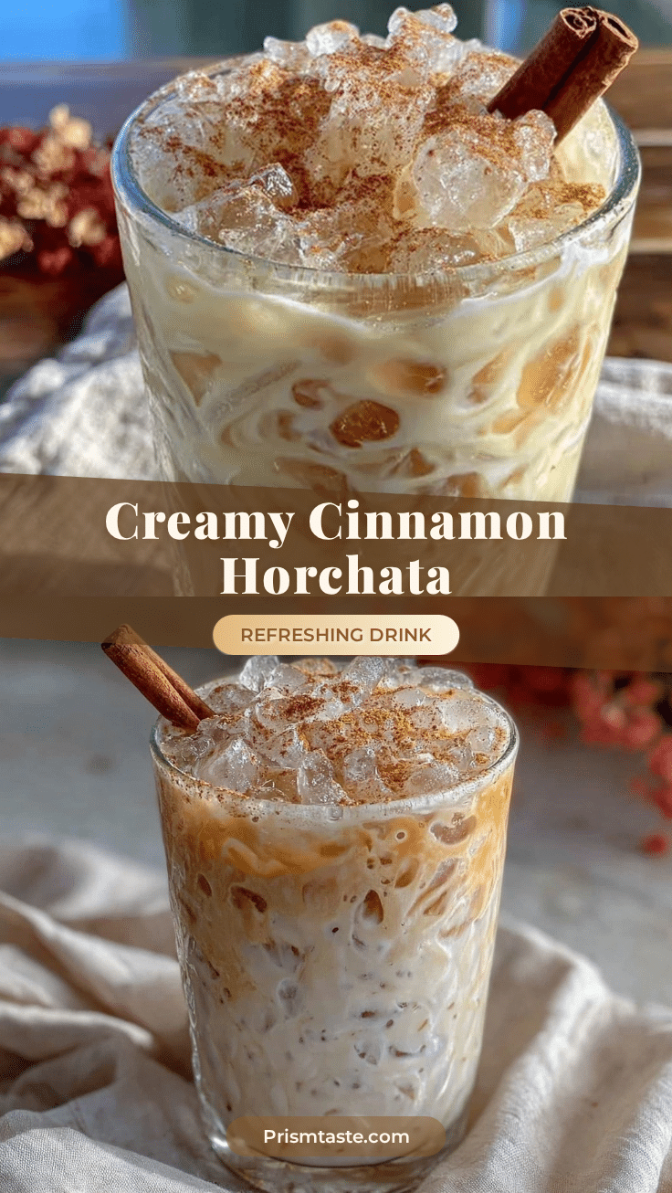creamy horchata cinnamon rice drink recipe