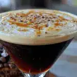 creamy irish coffee martini - featured image