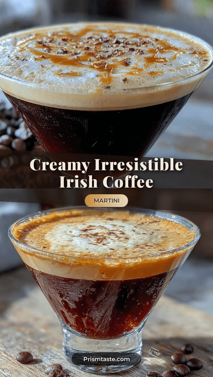 creamy irish coffee martini recipe