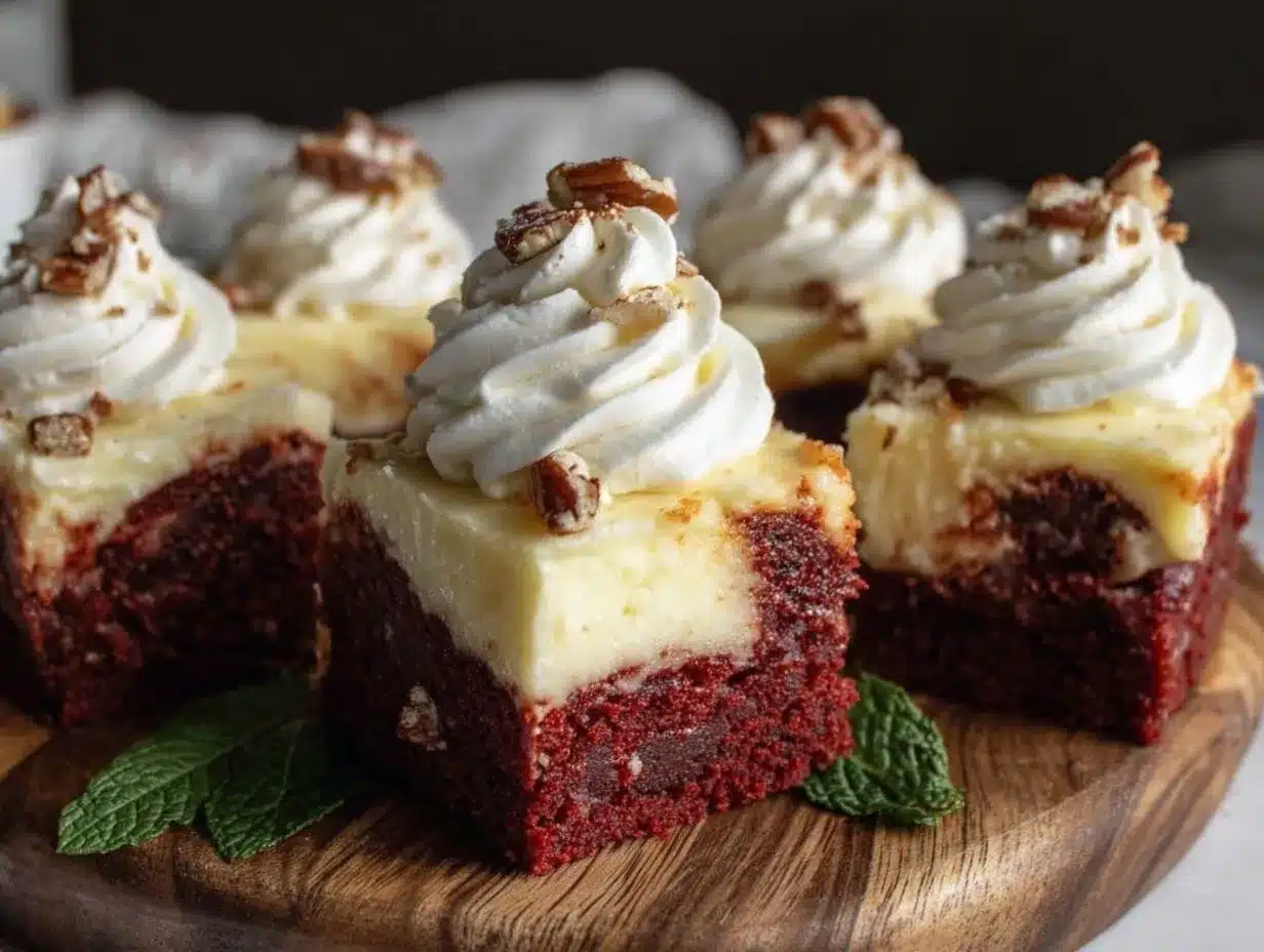 creamy keto red velvet cheesecake bites preparation steps