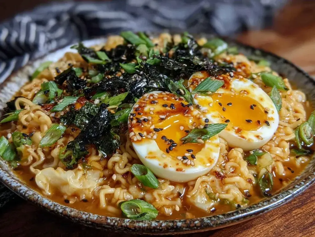 creamy miso butter ramen - featured image