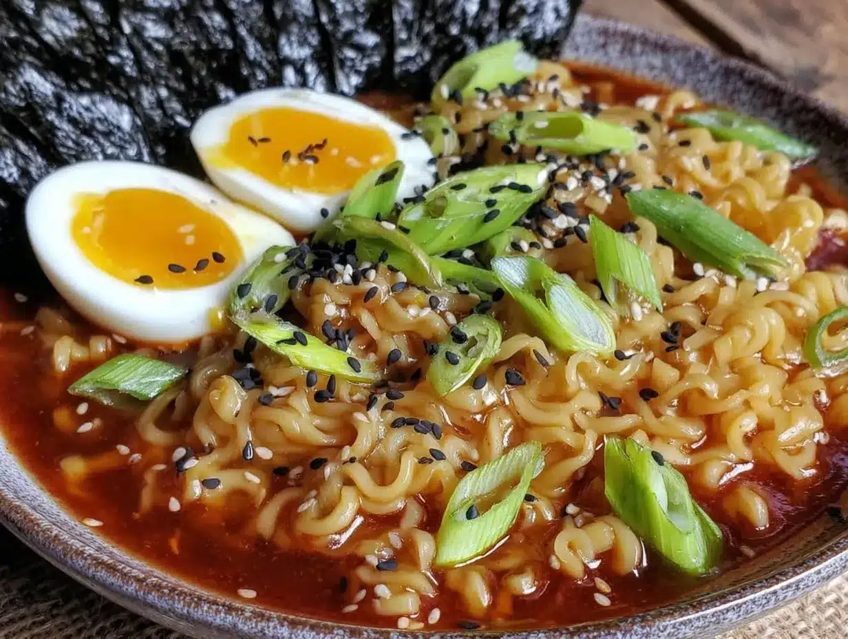creamy miso butter ramen preparation steps