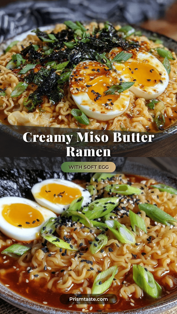 creamy miso butter ramen recipe