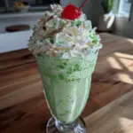 creamy shamrock shake recipe - featured image