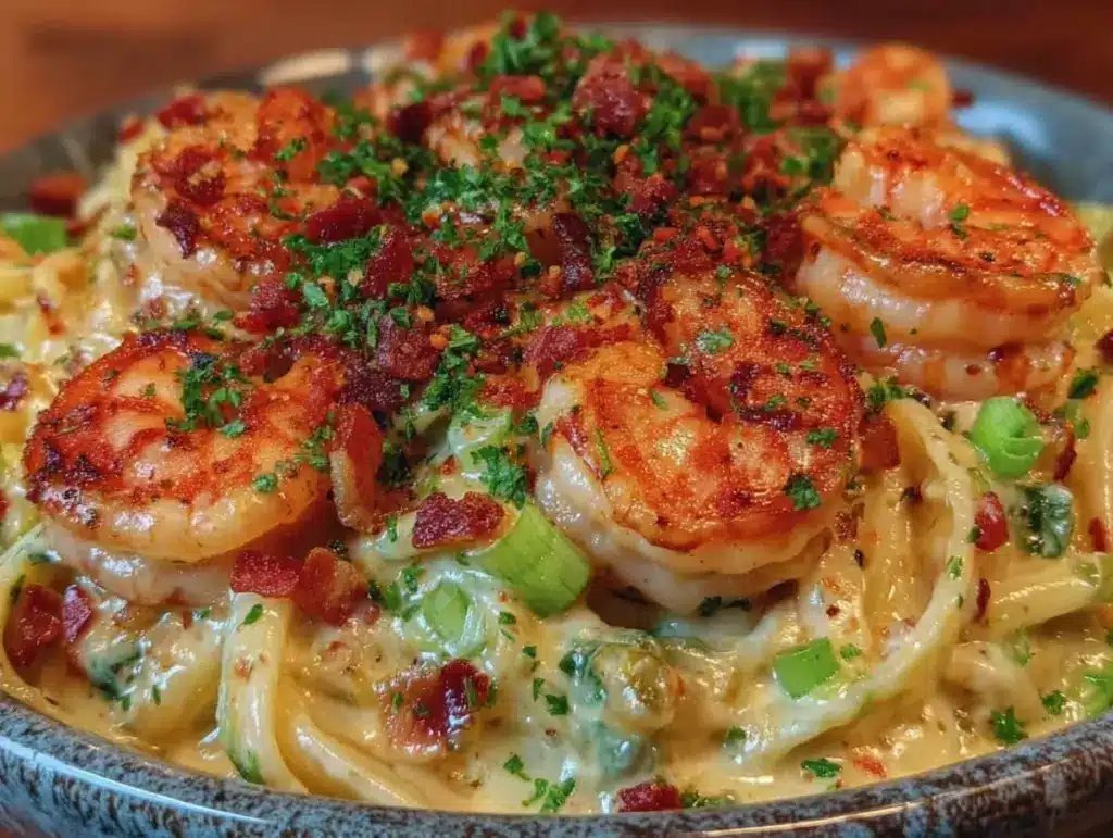 Creole shrimp pasta - featured image