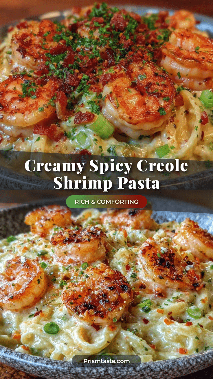 Creole shrimp pasta recipe