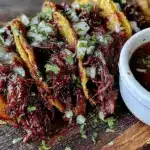 crispy birria tacos - featured image
