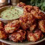 crispy cajun popcorn shrimp - featured image