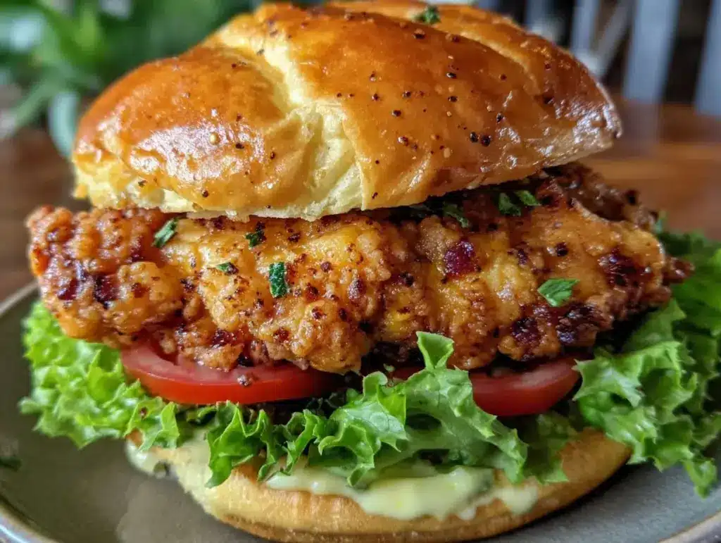 crispy Chick-fil-A chicken sandwich copycat recipe - featured image