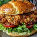 crispy Chick-fil-A chicken sandwich copycat recipe - featured image