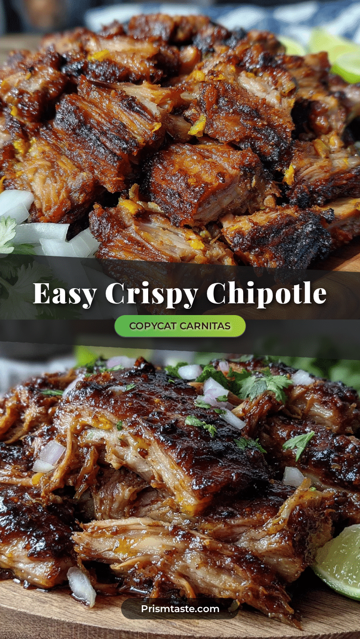 crispy chipotle carnitas recipe