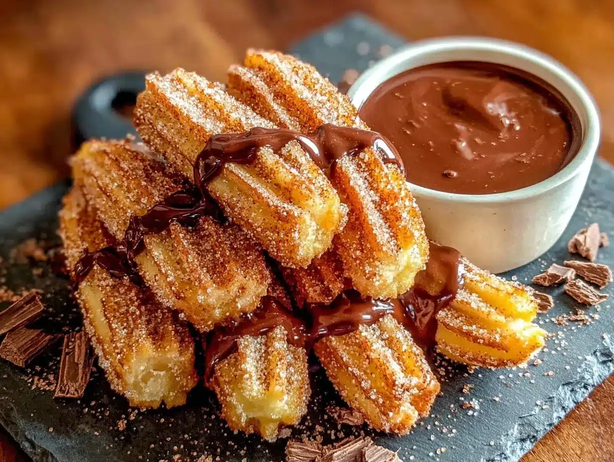 crispy churros recipe preparation steps