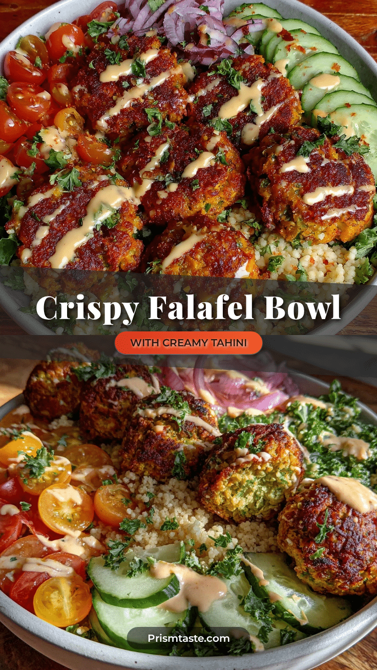 crispy falafel bowl recipe