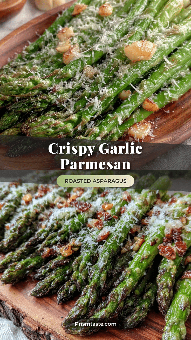 crispy garlic parmesan roasted asparagus recipe
