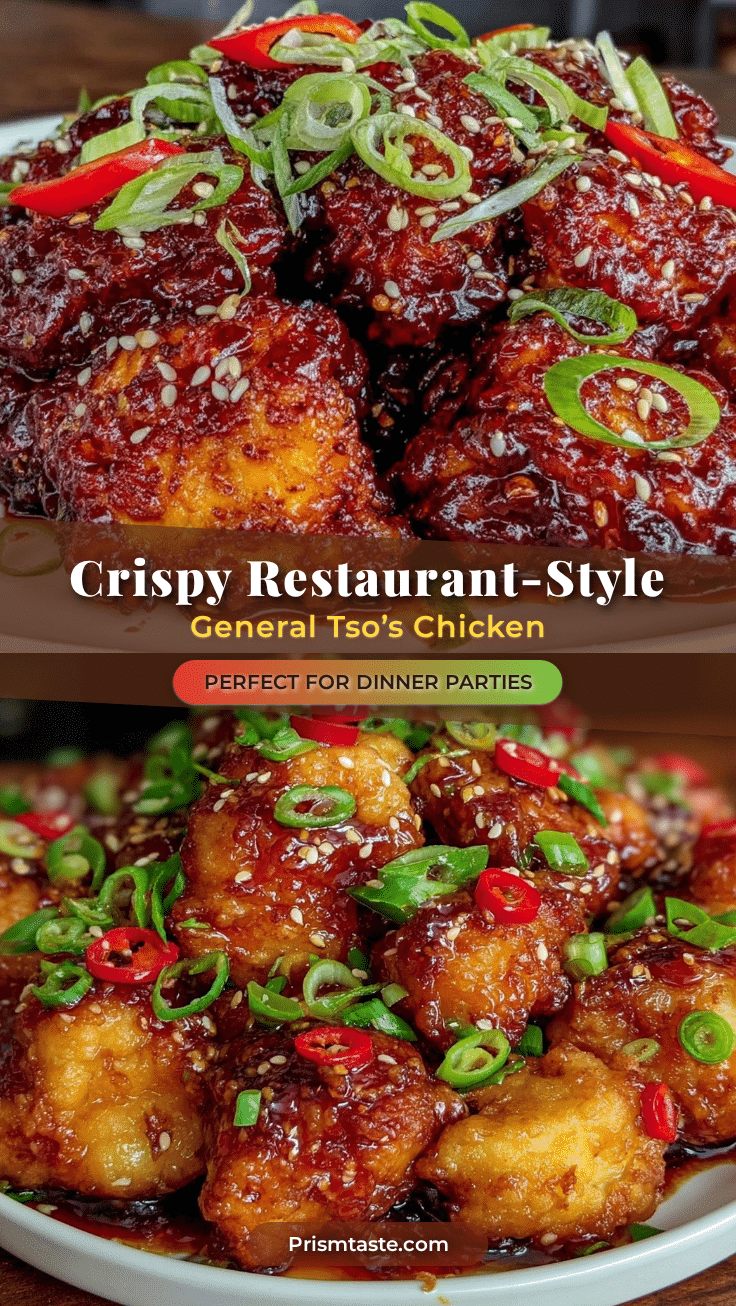 crispy General Tso’s Chicken recipe