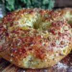 crispy homemade everything bagels - featured image