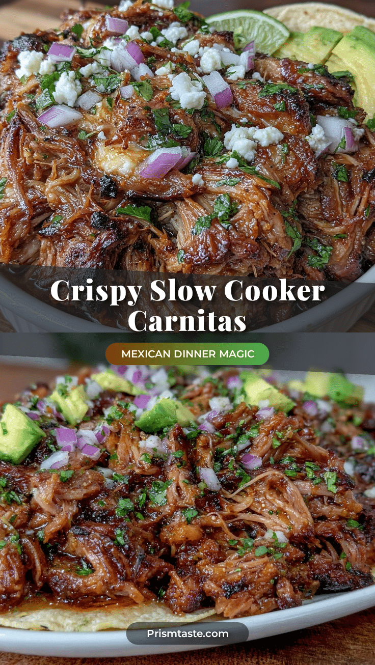 crispy slow cooker carnitas recipe