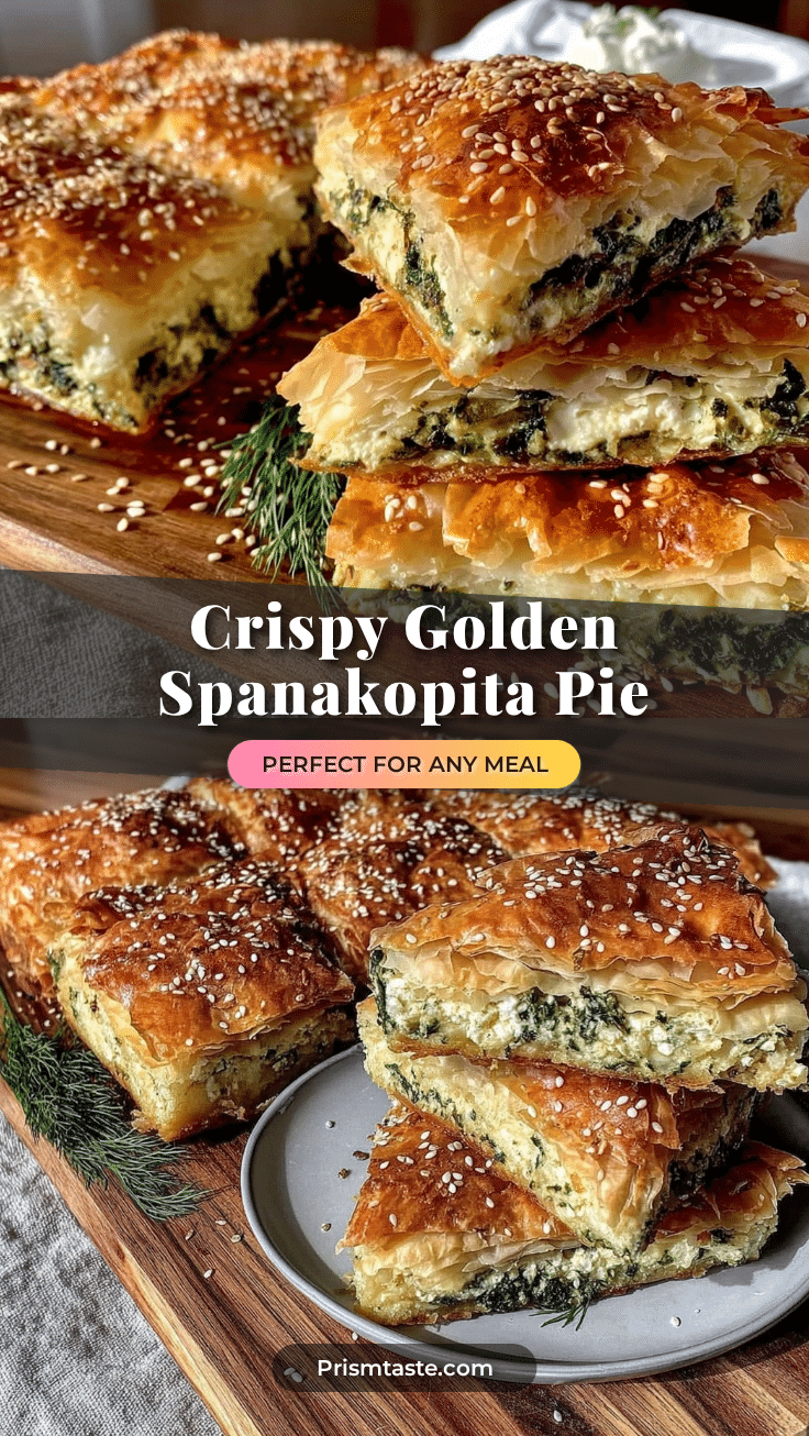 crispy spanakopita recipe