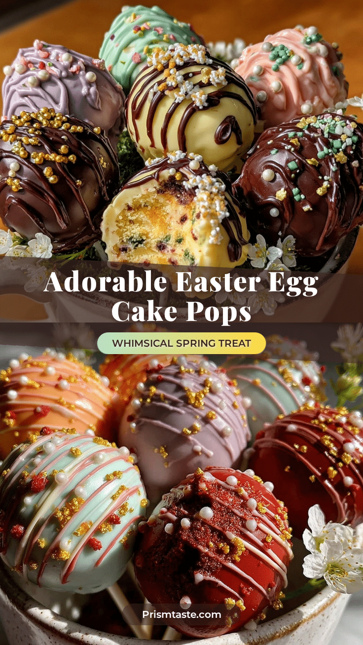 Easter egg cake pops recipe