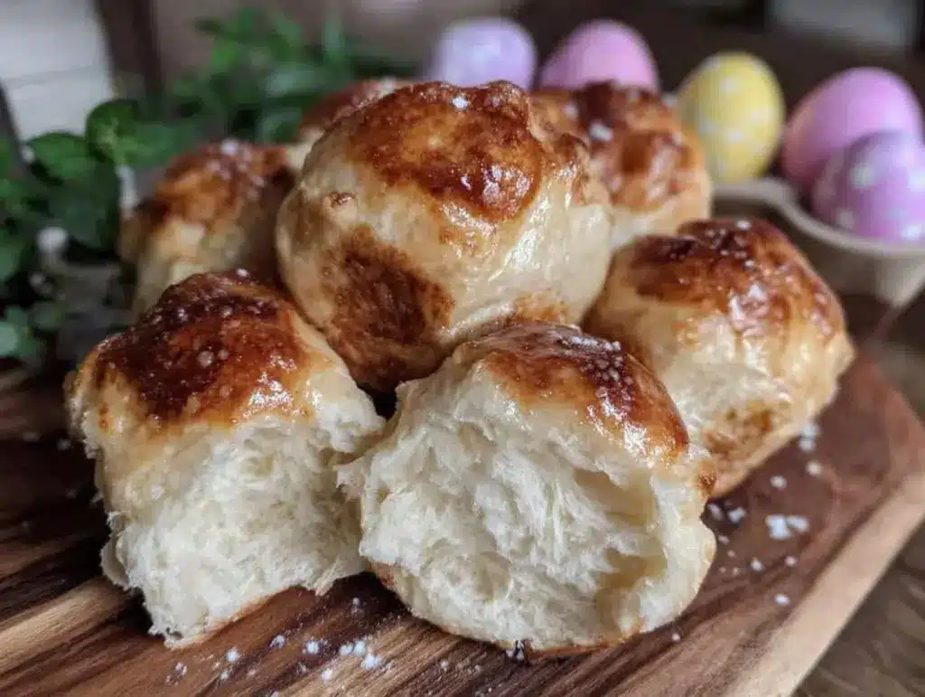 Easter resurrection rolls - featured image