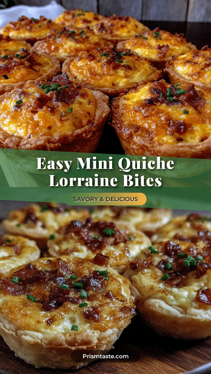easy mini quiche lorraine cups recipe