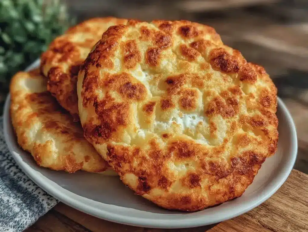 fluffy cloud bread recipe - featured image