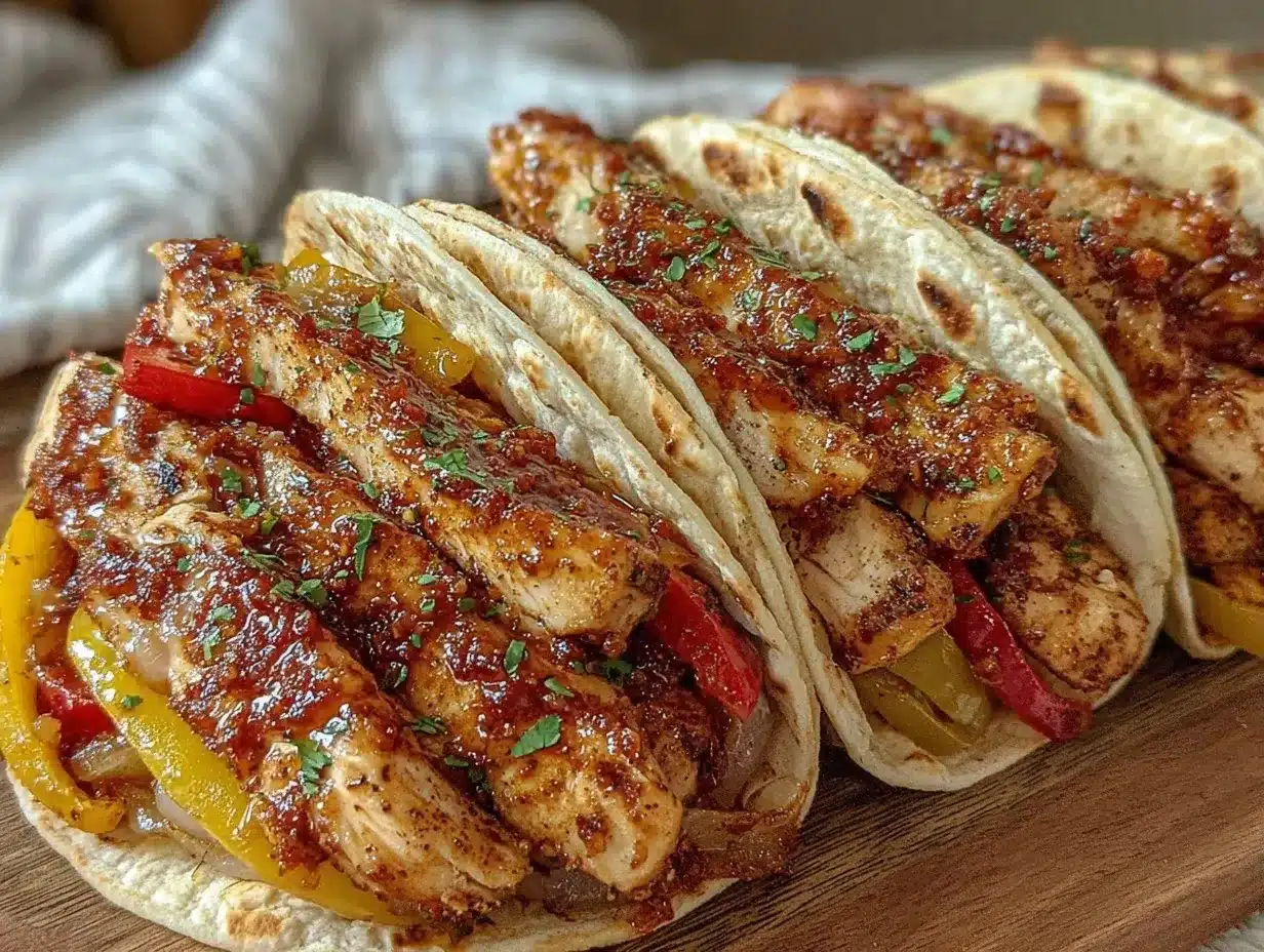 freezer chicken fajita packets preparation steps