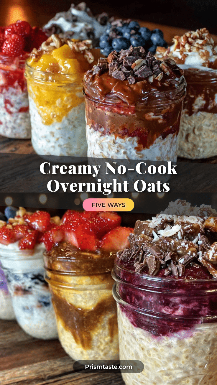 fresh no-cook overnight oats recipe