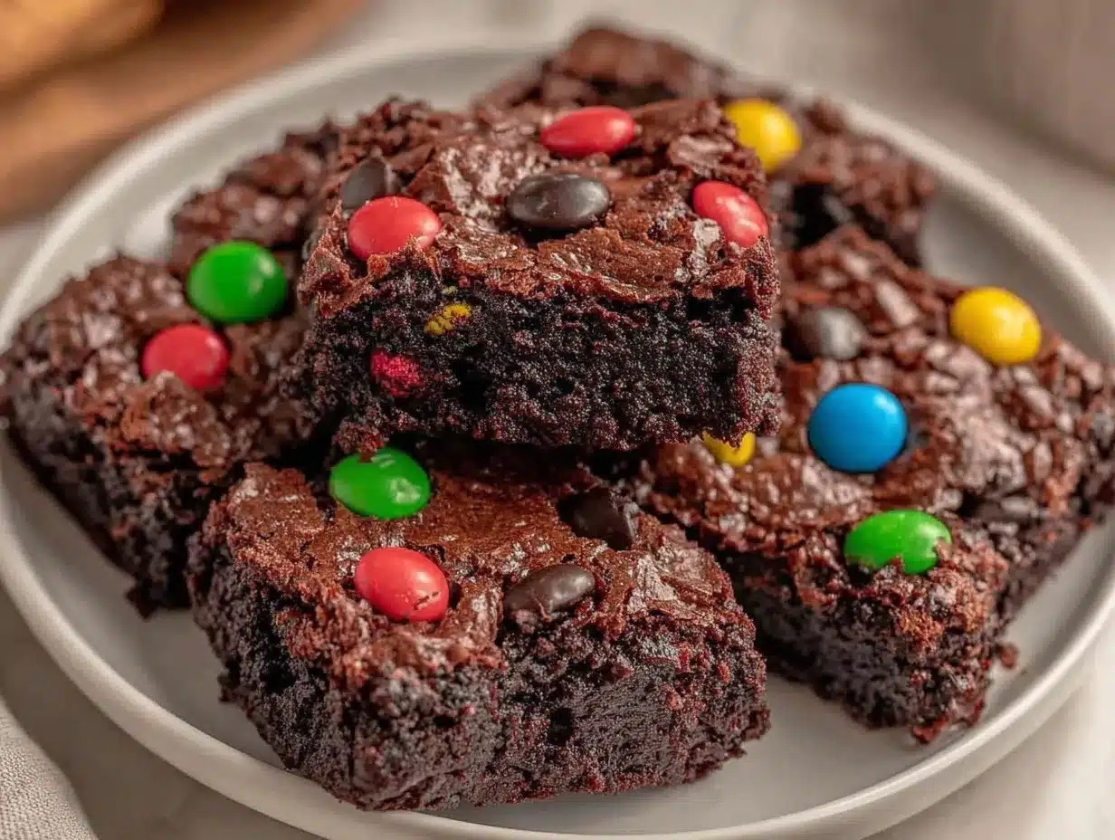 fudgy cosmic brownie copycat recipe preparation steps