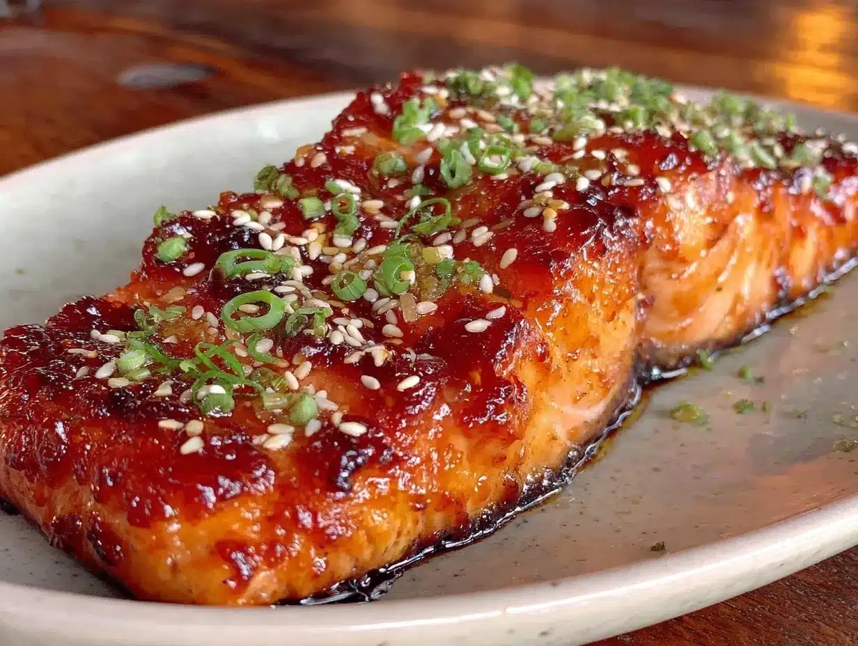 gochujang honey glazed salmon preparation steps