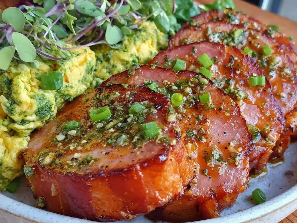 green eggs and ham breakfast recipe - featured image