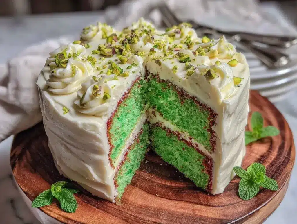 green velvet cake - featured image