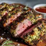 herb-crusted rack of lamb - featured image