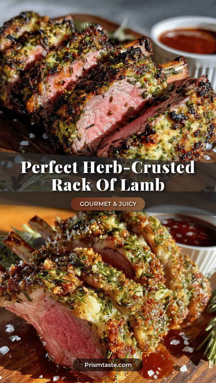 herb-crusted rack of lamb recipe