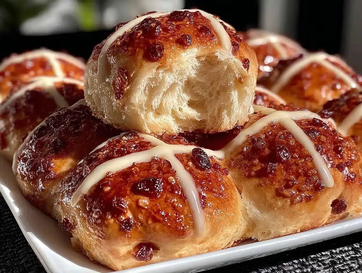 hot cross buns recipe preparation steps